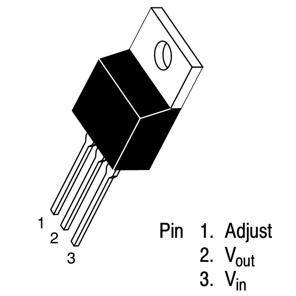 lm317t pin configuration